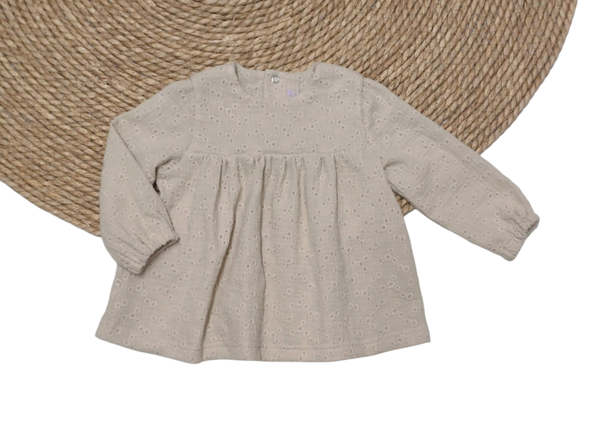 Blouse Olivia broderie in verschillende kleuren