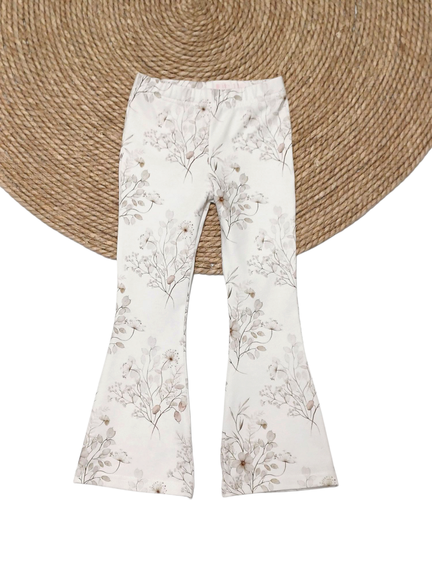 Flared broek blossom