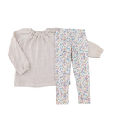 Top Charlotte dots gebreid zand/beige