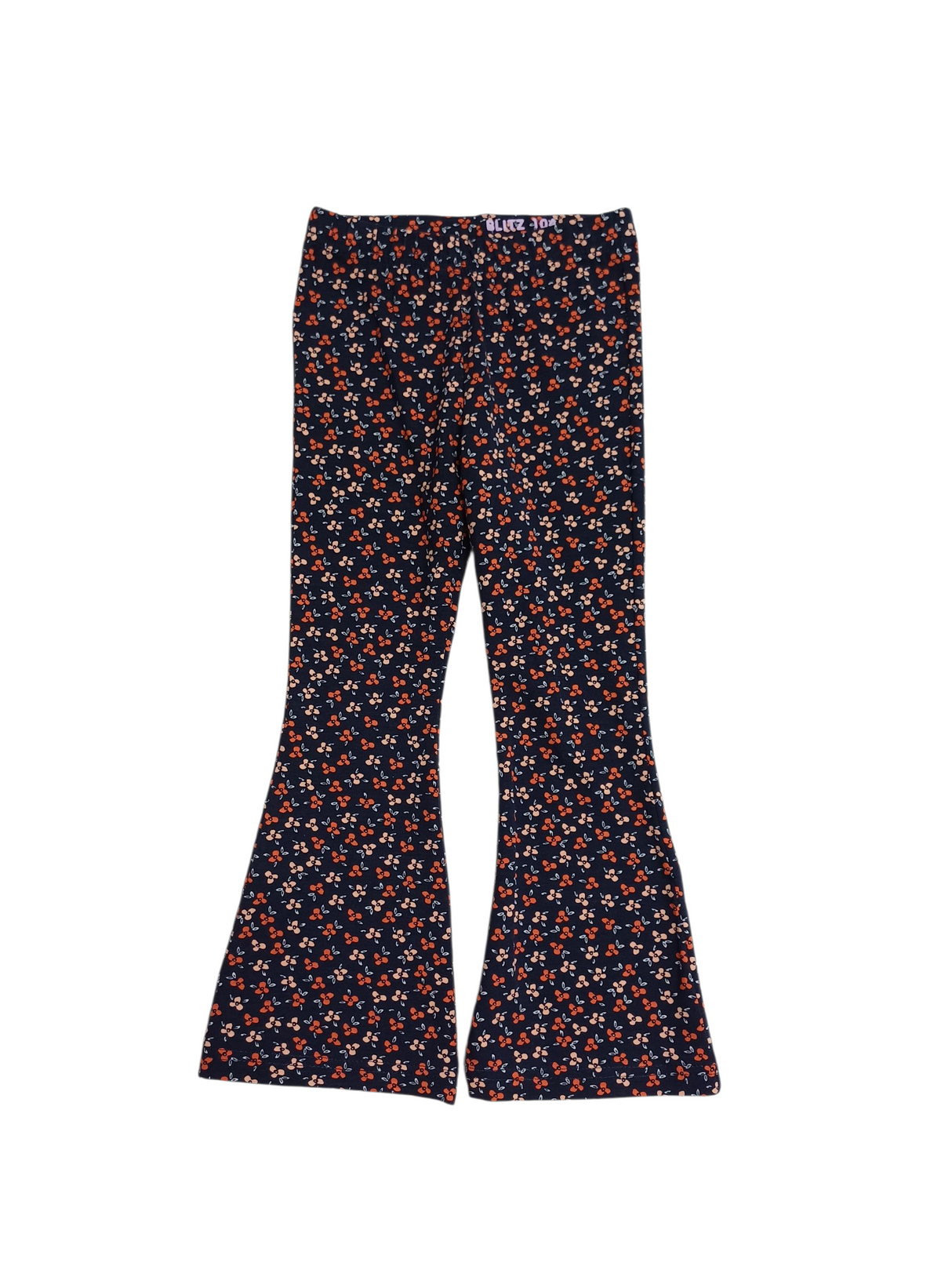 SALE MAAT 104 Flared bloementjes festijn