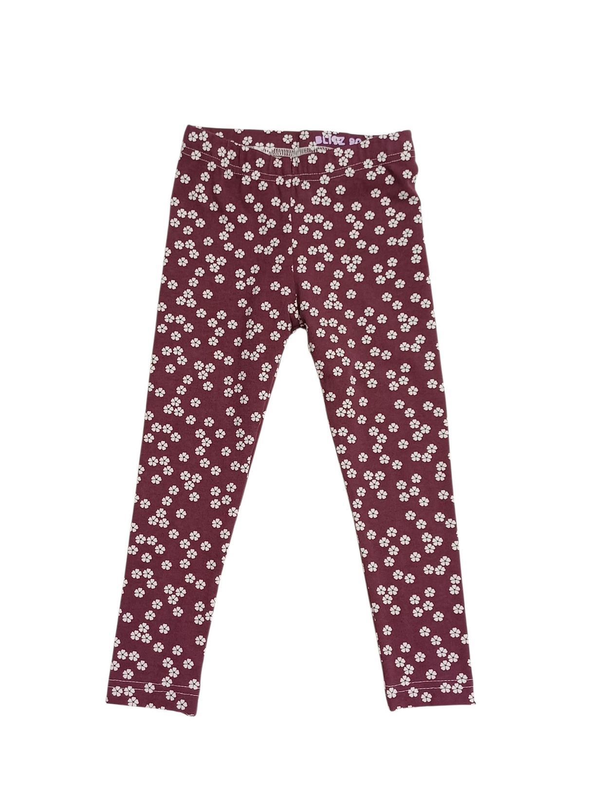 SALE MAAT 92 Legging sweet floral aubergine