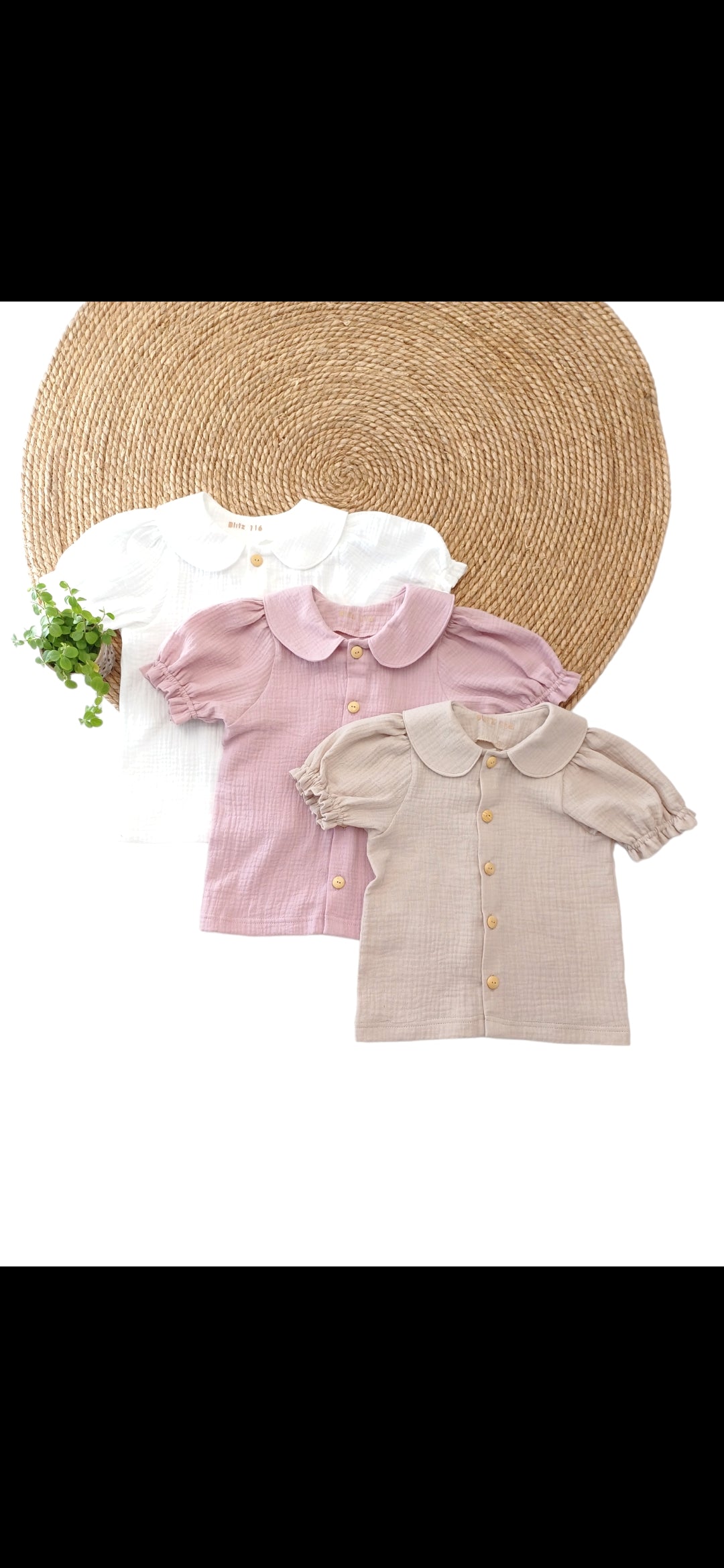 Fenna hydrofiel ecru, oud roze en zand 