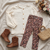 Legging pink autumn