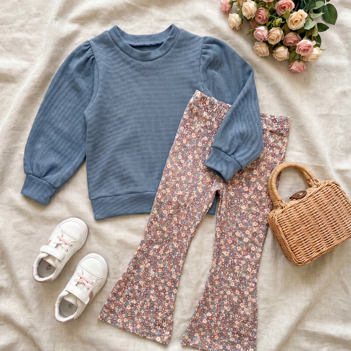 Sweater Lize jeansblauw