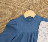Blouse Merel broderie in verschillende kleuren