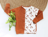Vest Renee grove rib in kleur naar keuze