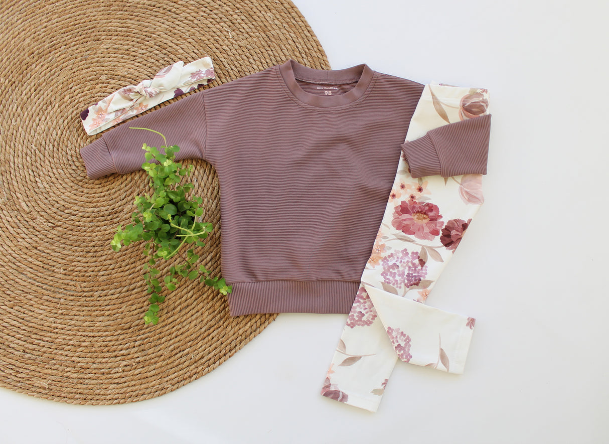 Sweater Vieve grove rib in kleur naar keuze