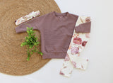 Sweater Vieve grove rib in kleur naar keuze
