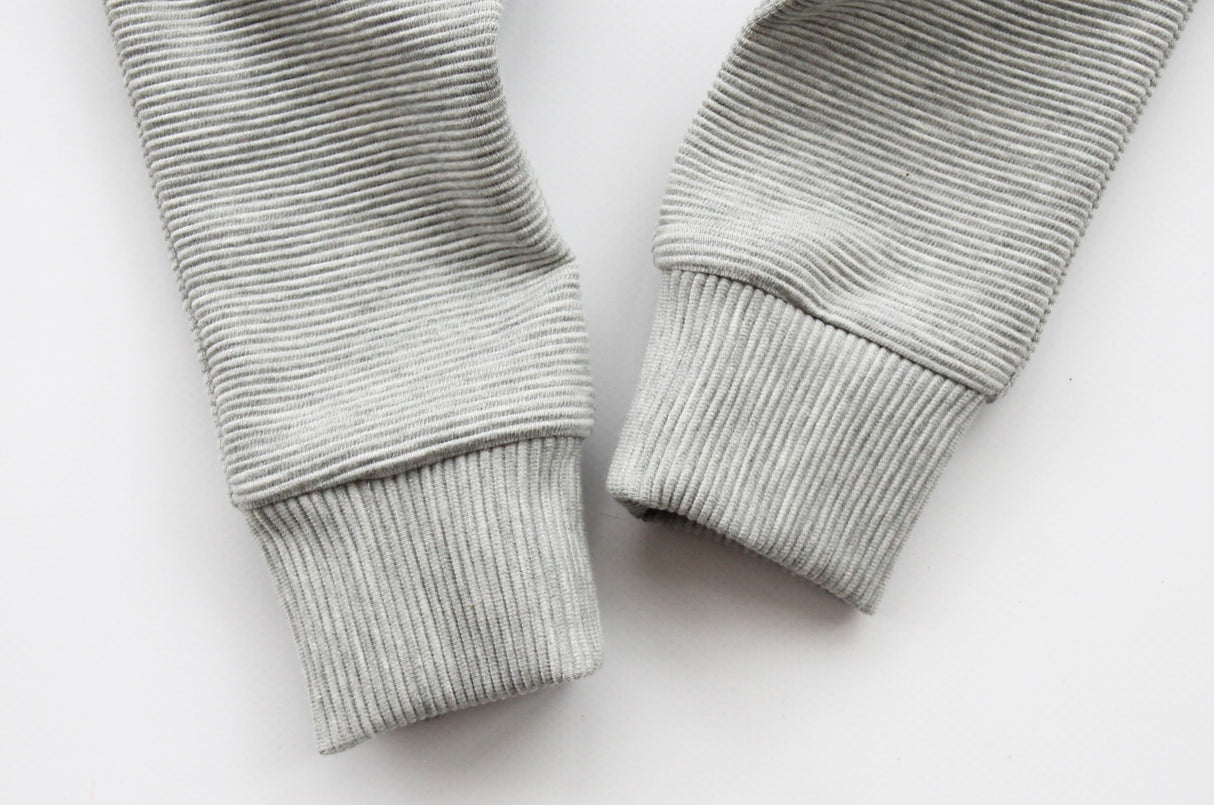 Joggingbroek Cas grove rib in kleur naar keuze