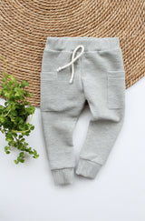 Joggingbroek Cas grove rib in kleur naar keuze