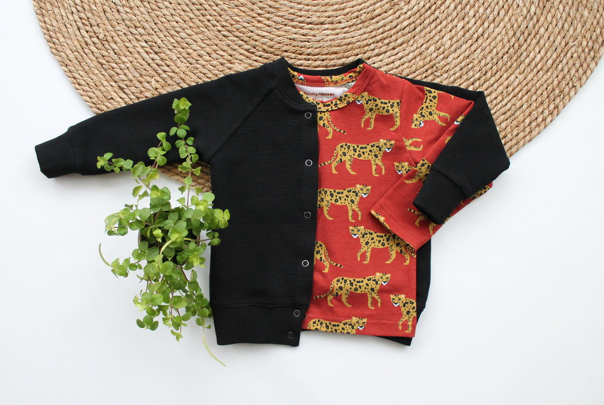 Vest Renee grove rib in kleur naar keuze