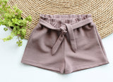 Short Vera grove rib in kleur naar keuze
