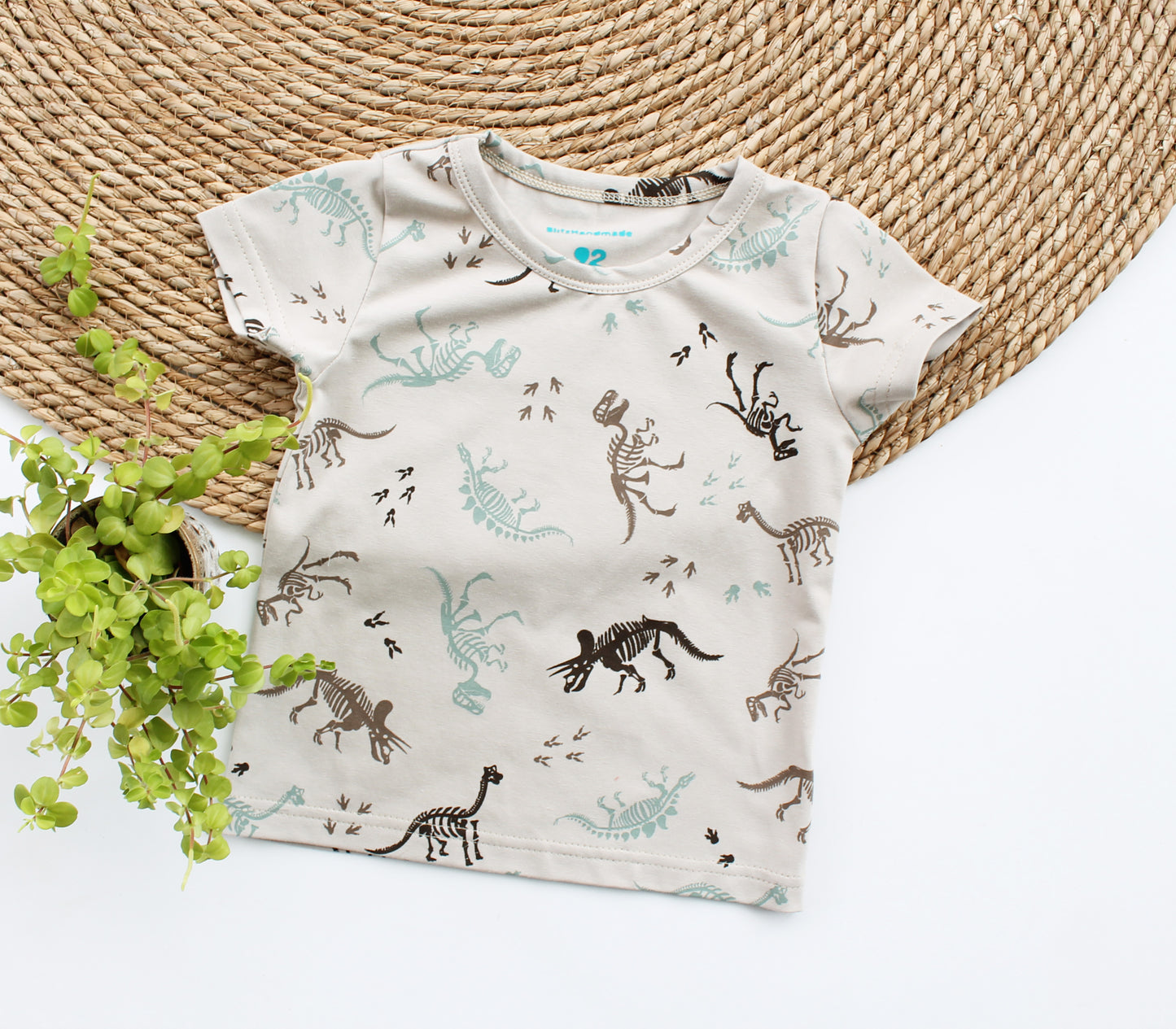 Basic T-shirt Sam in dierenprint naar keuze