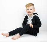 Vest Kris grove rib in kleur naar keuze