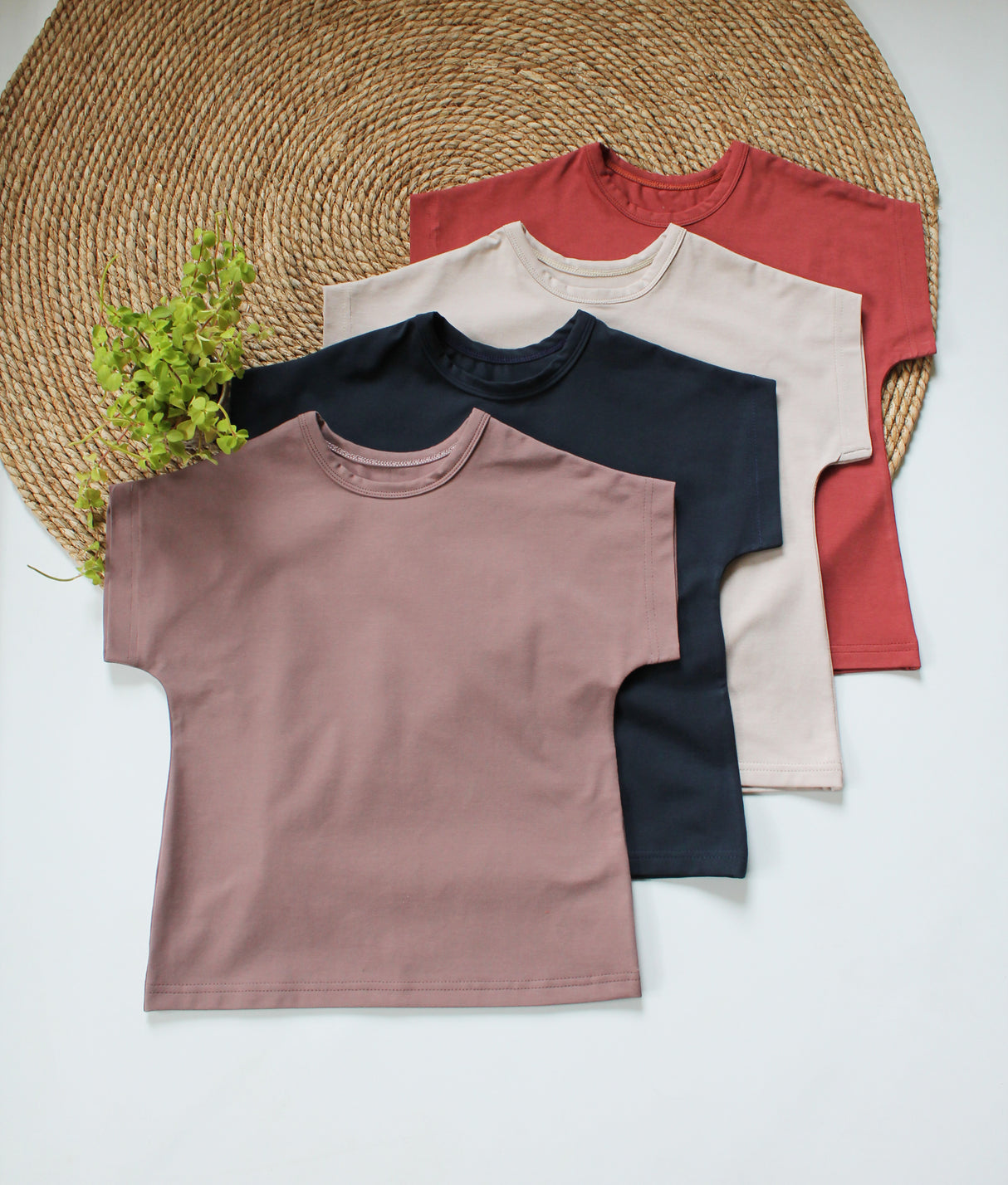 Oversized T-shirt Rowan uni tricot