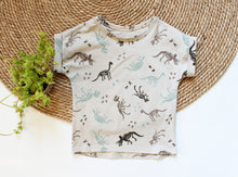 Afbeelding in Gallery-weergave laden, T-shirt Fons met dierenprint naar keuze
