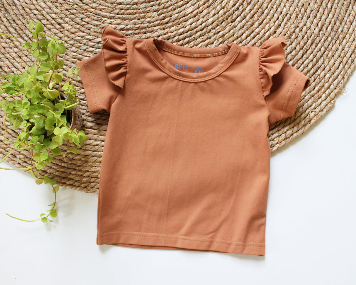 Basic T-shirt Sam uni tricot in kleur naar keuze