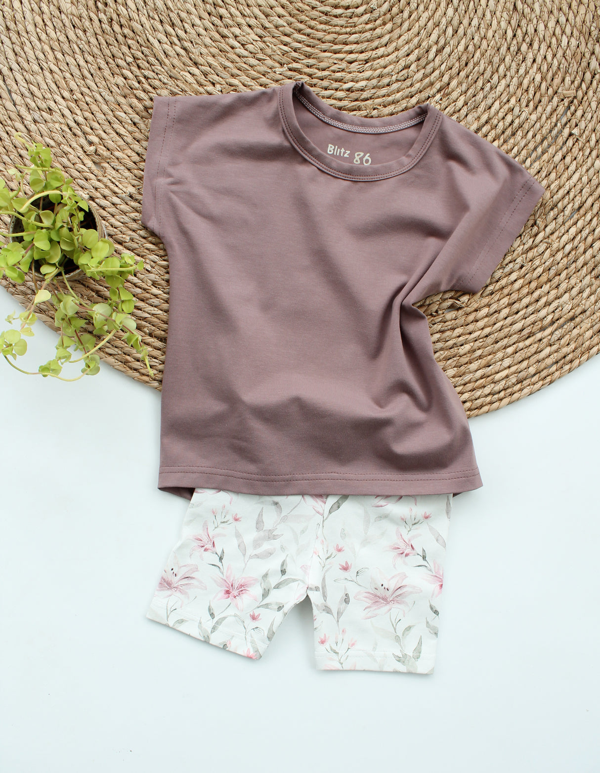 Short Nola bloemenprint