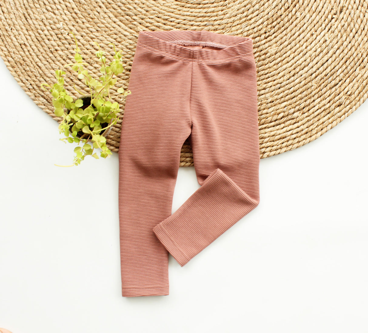 Legging grove rib