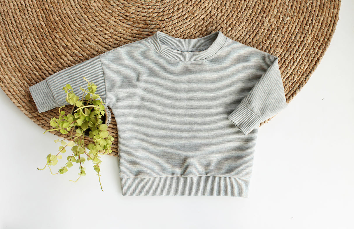 Sweater Vieve grove rib in kleur naar keuze