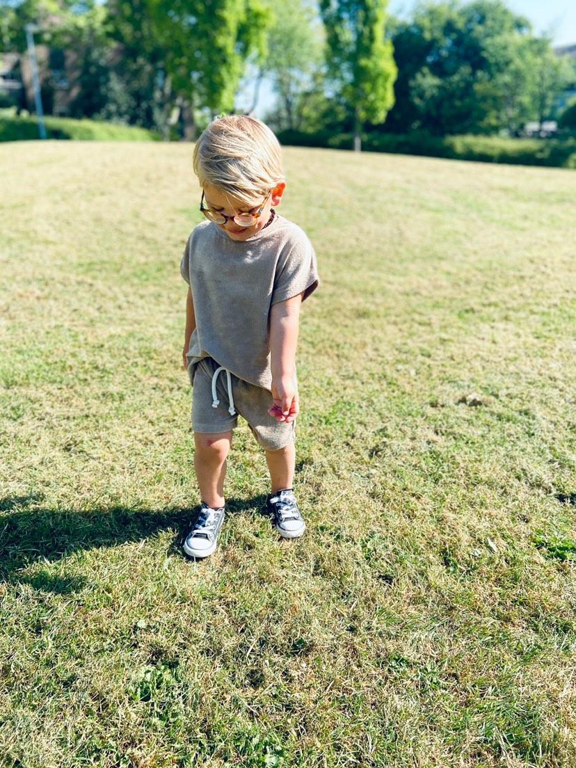 Oversized T-shirt Rowan badstof in verschillende kleuren