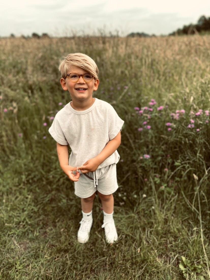 Oversized T-shirt Rowan badstof in verschillende kleuren