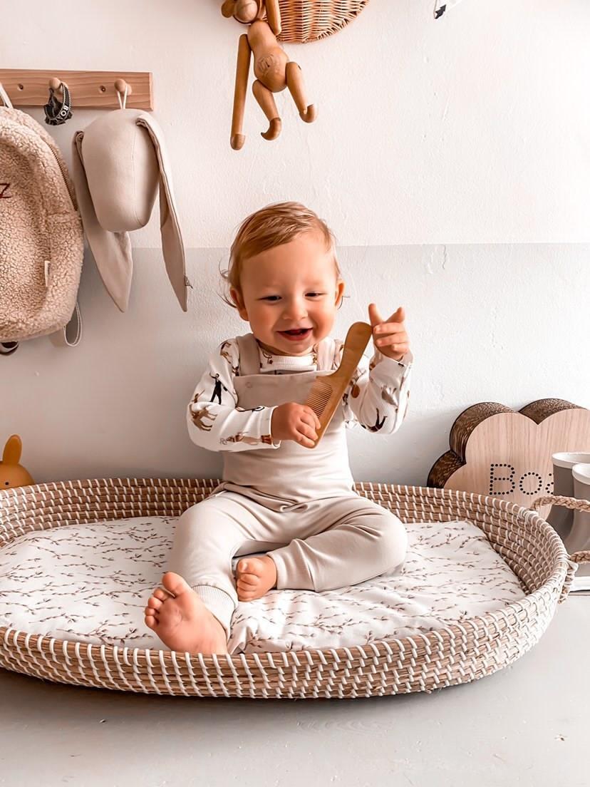 Tuinbroek Bobby uni sweater in kleur naar keuze