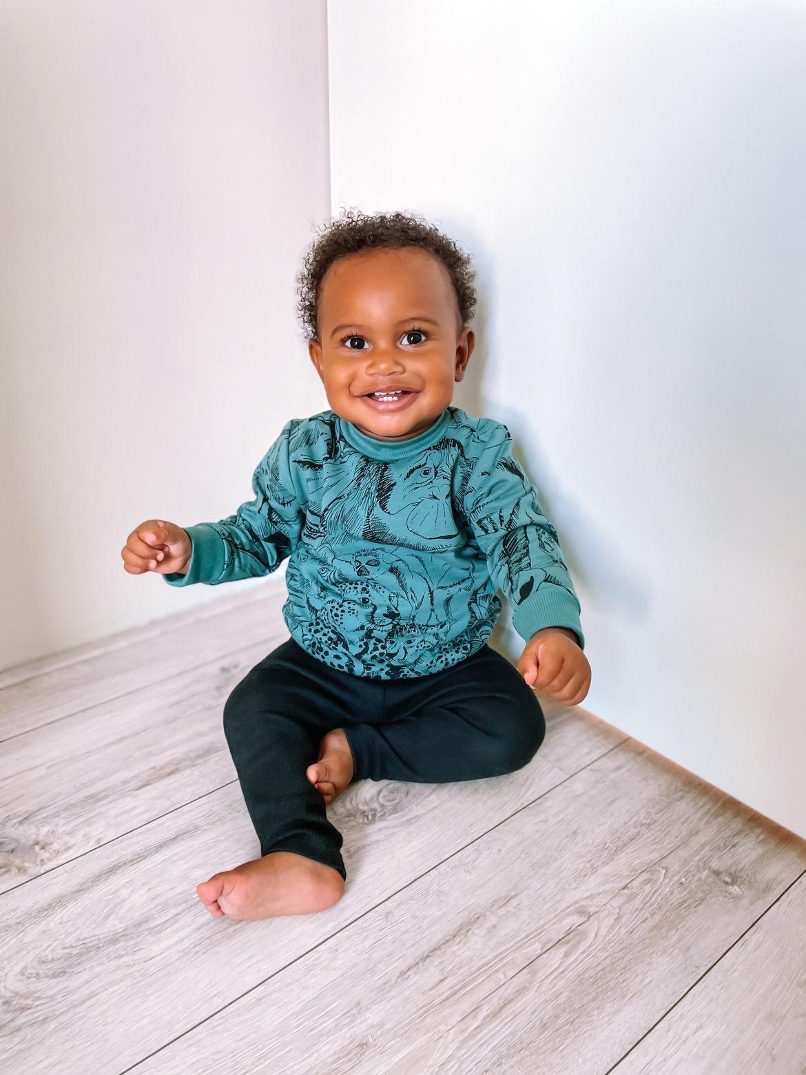 Sweater Wouter in hippe print naar keuze