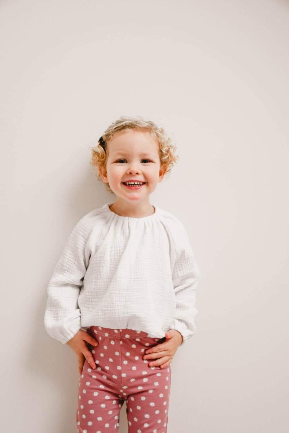 Hydrofiele blouse Fabiënne lange mouw in kleur van je keuze