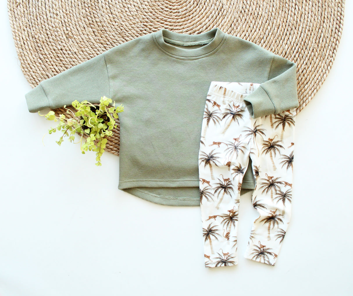 Sweater Vik wafel sweater in kleur naar keuze