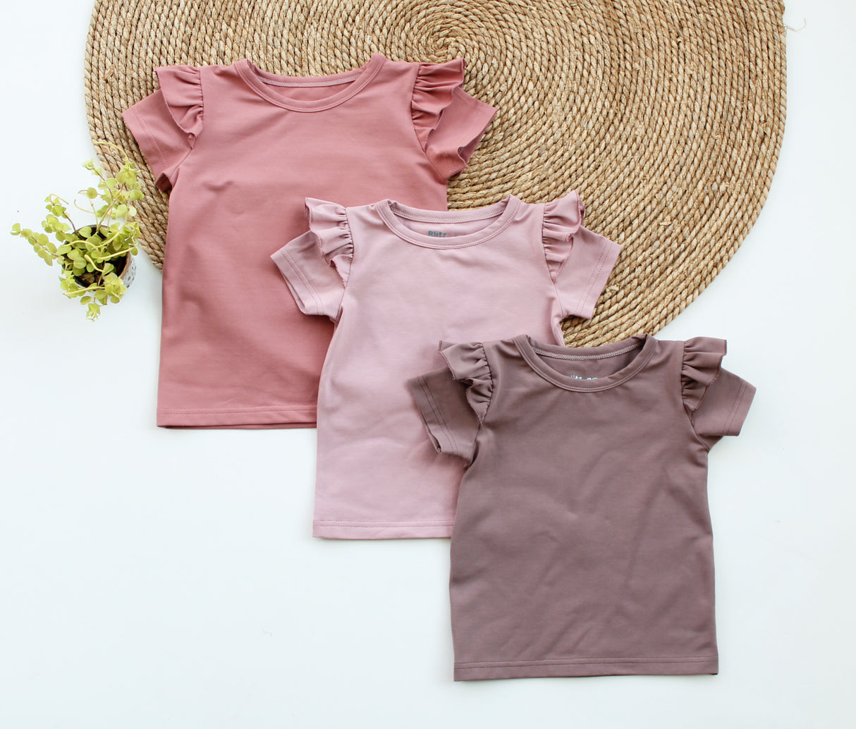 Basic T-shirt Sam uni tricot in kleur naar keuze