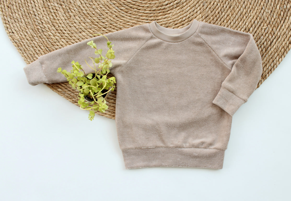 Sweater Stijn badstof in verschillende kleuren