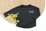 Loose fit longsleeve Nora uni tricot