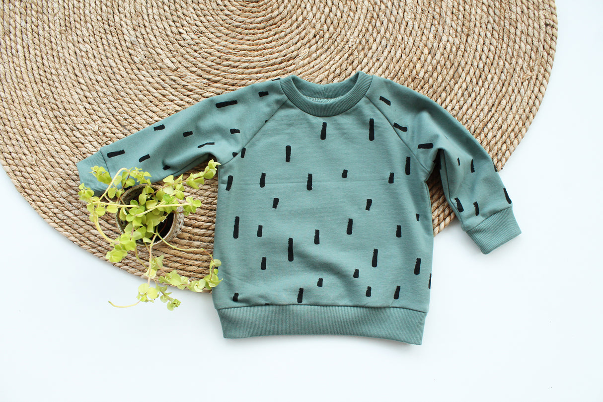 Sweater Stijn in hippe print naar keuze