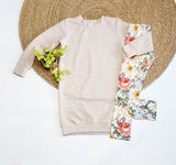 Sweaterjurk Sofie grove rib in kleur naar keuze