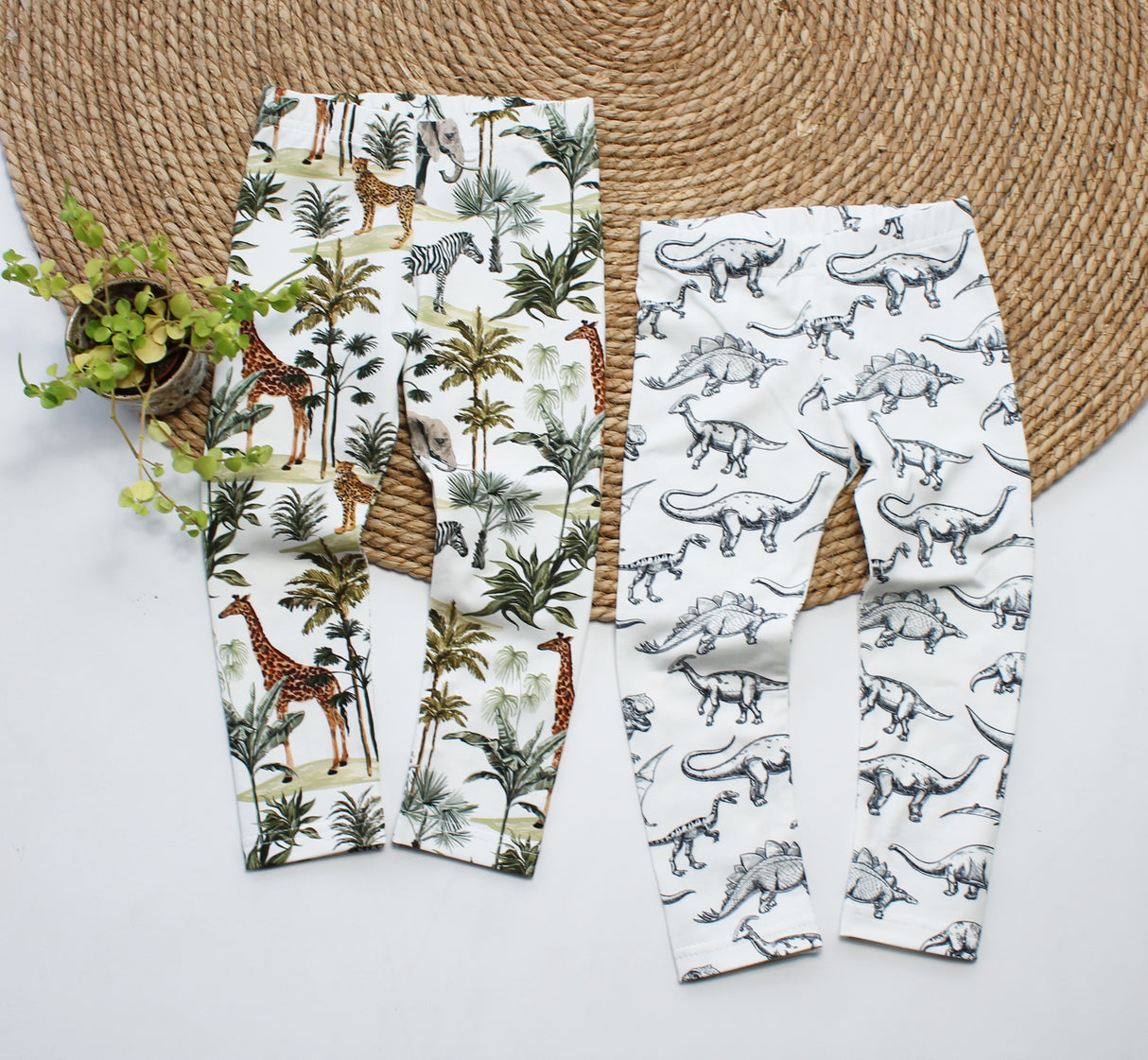 Legging met dierenprint naar keuze
