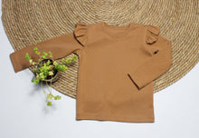 Afbeelding in Gallery-weergave laden, Basic Longsleeve Puck ajour tricot in kleur naar keuze
