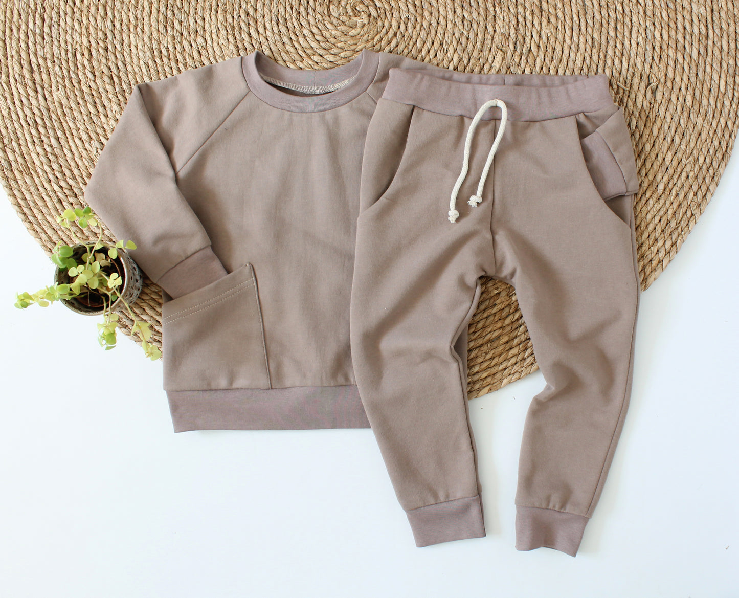 Set sweater Raf & Jogging Charly taupe