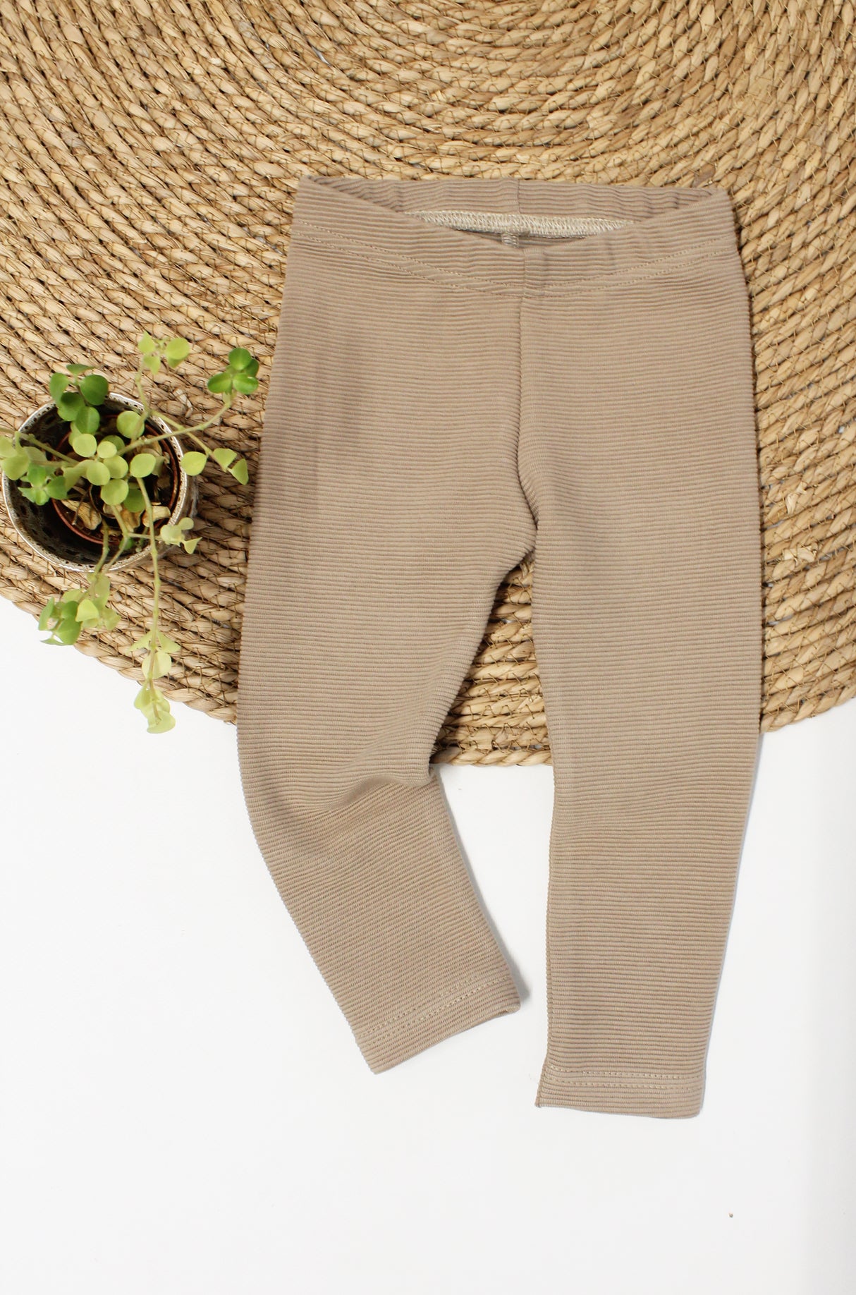 Legging grove rib