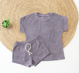 Oversized T-shirt Rowan badstof in verschillende kleuren