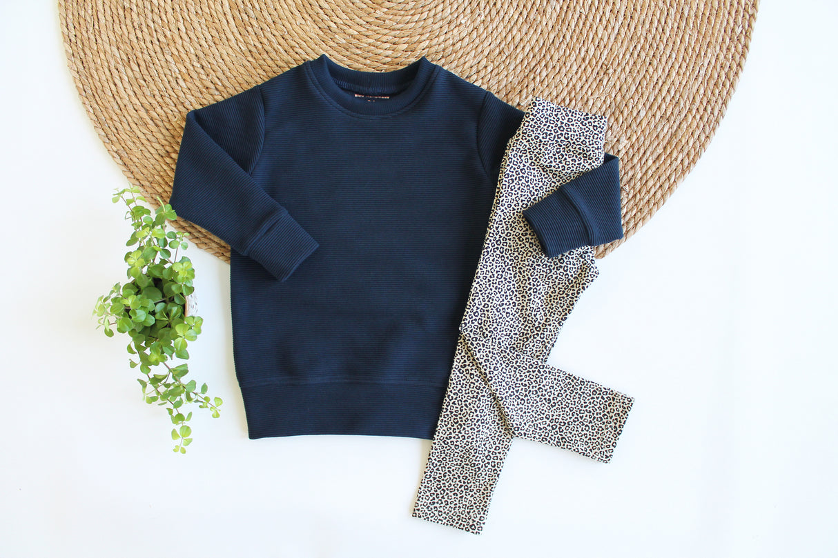 Sweaterjurk Sofie grove rib in kleur naar keuze