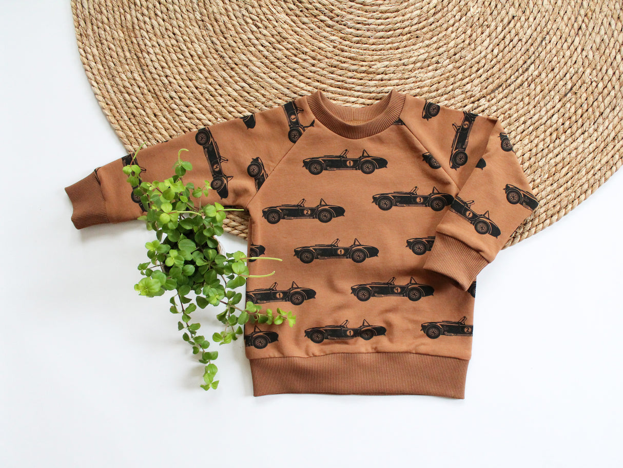 Sweater Stijn in hippe print naar keuze