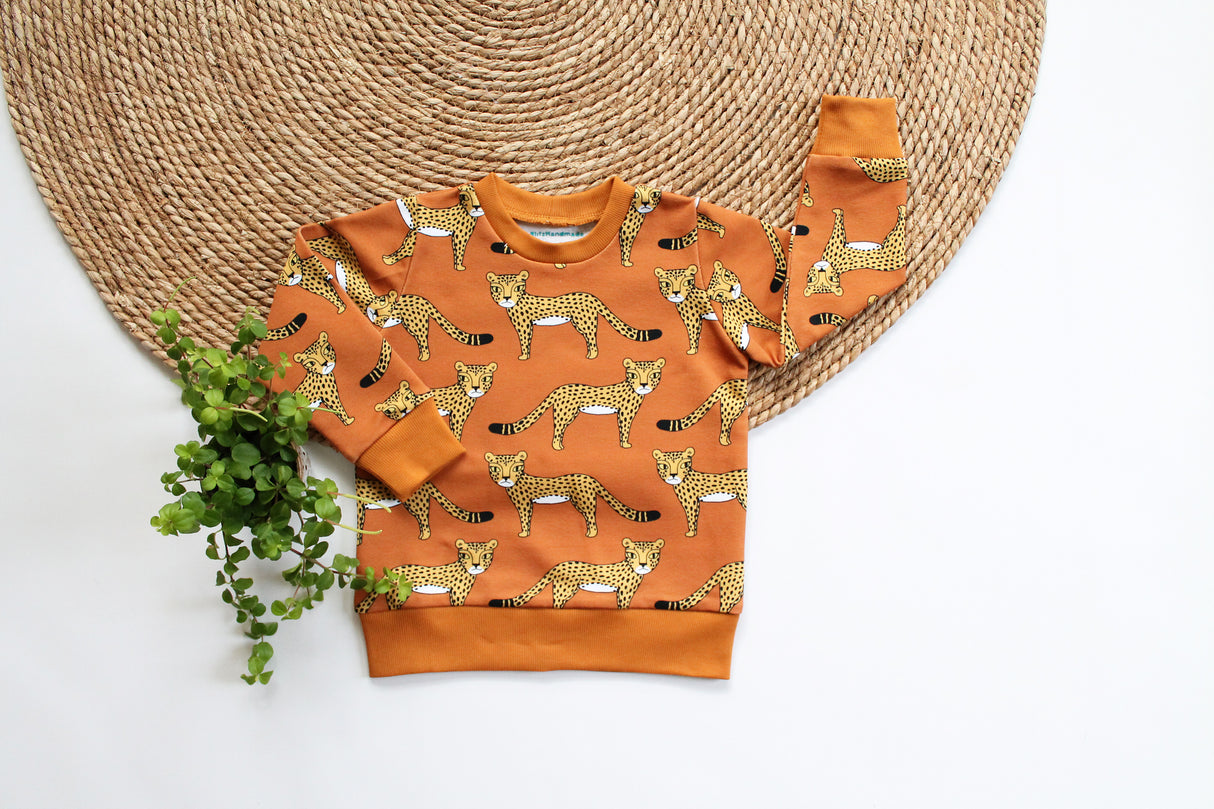 Sweater Wouter in hippe print naar keuze
