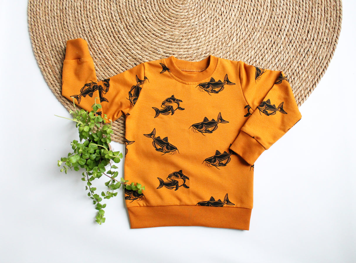 Sweater Wouter in hippe print naar keuze