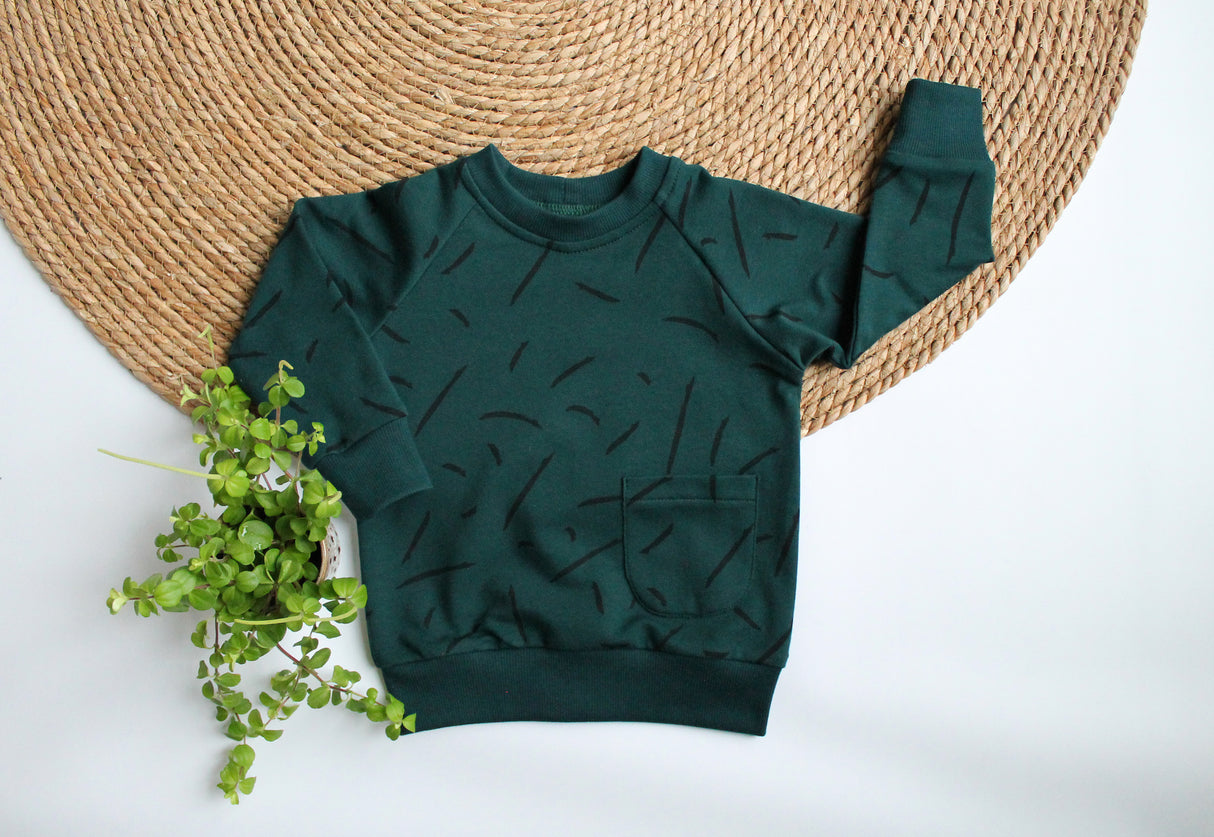 Sweater Stijn in hippe print naar keuze