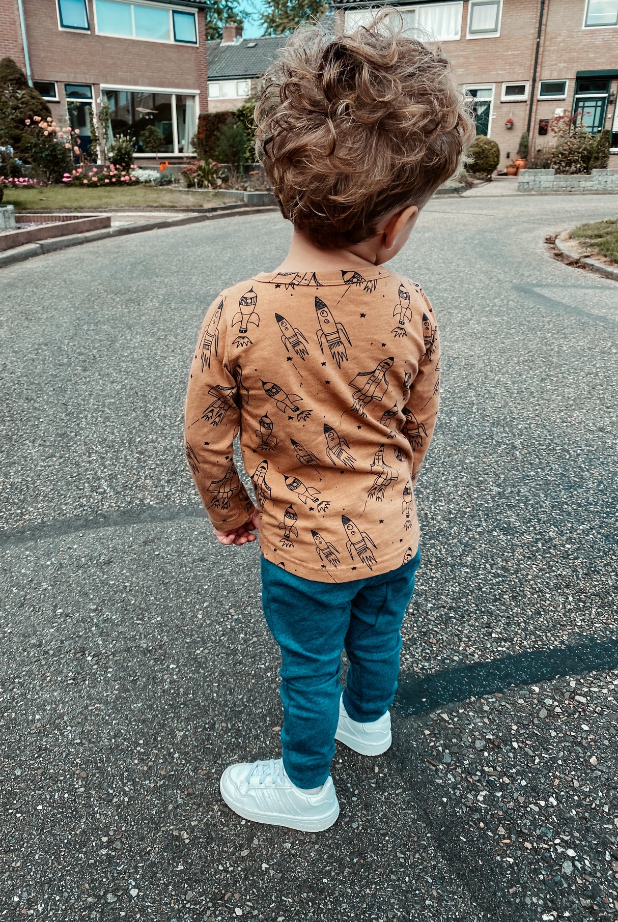 Joggingbroek Alex uni sweaterstof in kleur naar keuze