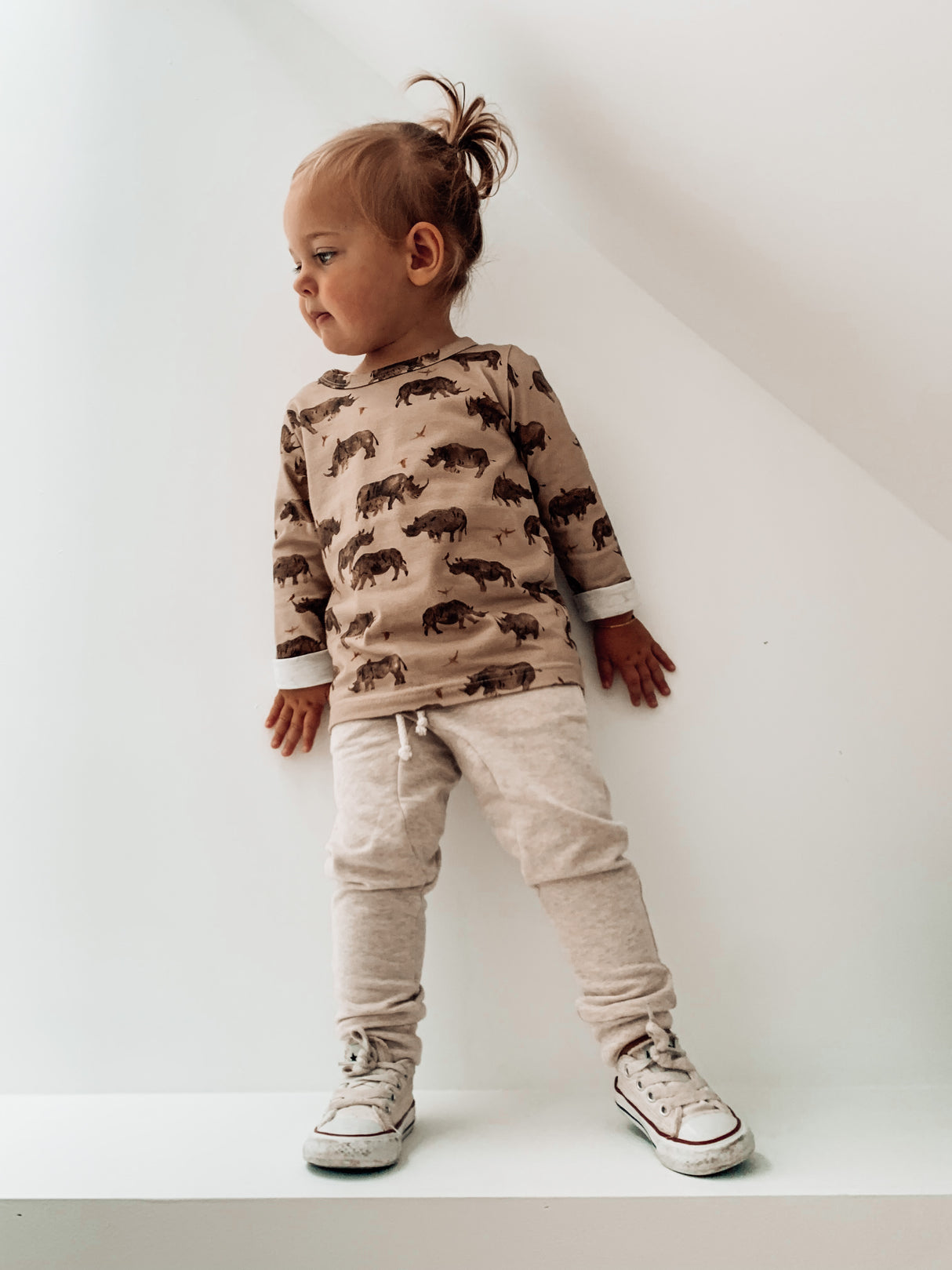 Joggingbroek Alex uni sweaterstof in kleur naar keuze