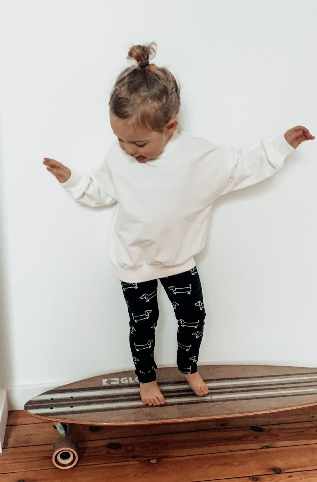 Oversized Sweater River uni sweater in kleur naar keuze